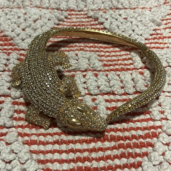 Zara Gold and Silver Statement Necklace - Picture 3 of 4